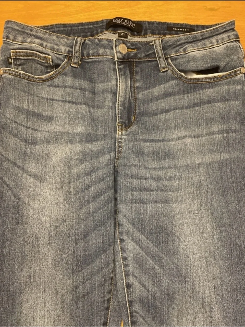 Judy Blue Women's Blue Denim Ankle Jeans - Picture 2 of 7